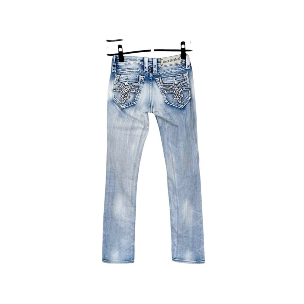 Rock Revival Raven Straight Stretch Jean - Picture 10 of 11